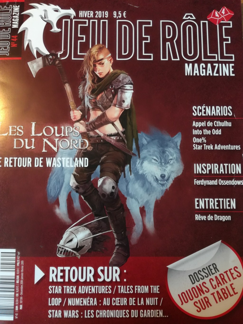 Jdr Mag 44 Hiver – la&nbsp;critique